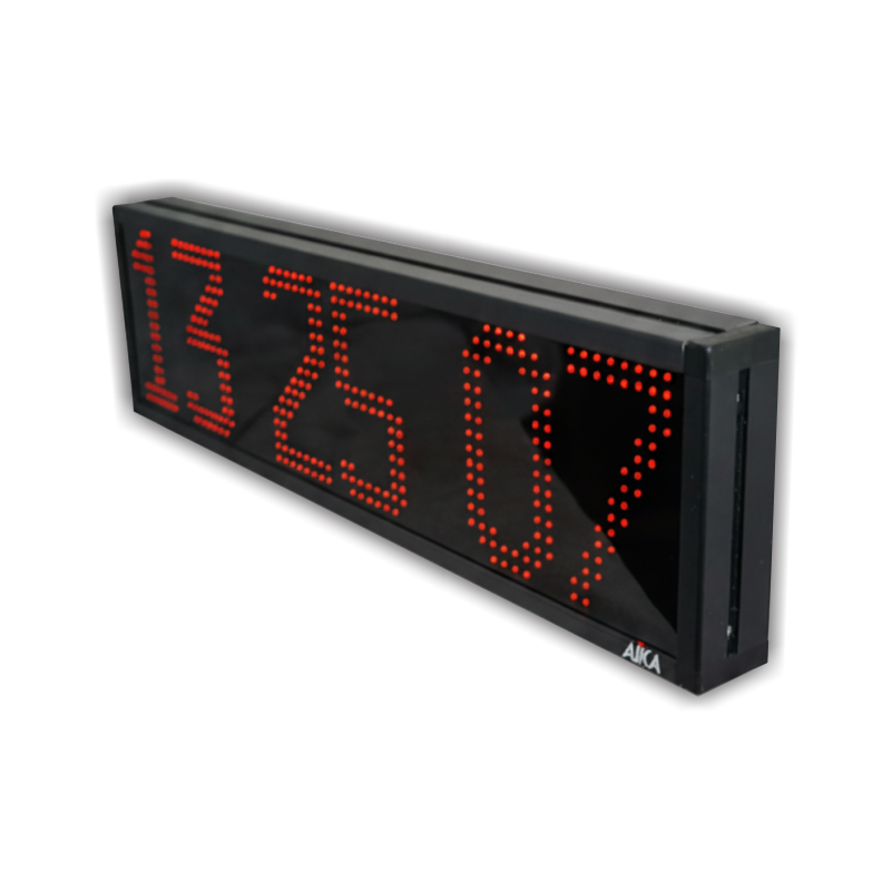 AIKA NTP Digital Clock 6 Digit Big Display WiFi (NTPW6DBD)