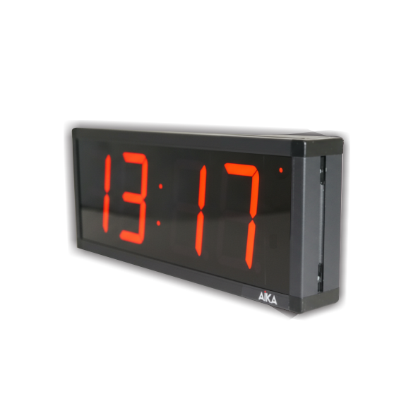 aika ntp digital clock, jam digital tersinkron dengan server gps ntp
